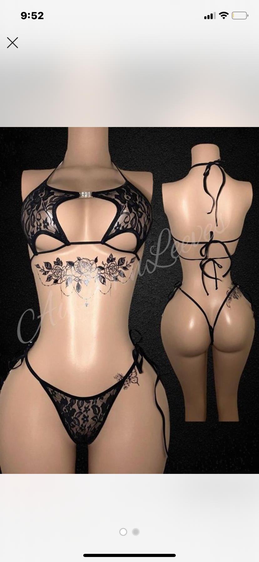 Lace/Mesh outfits
