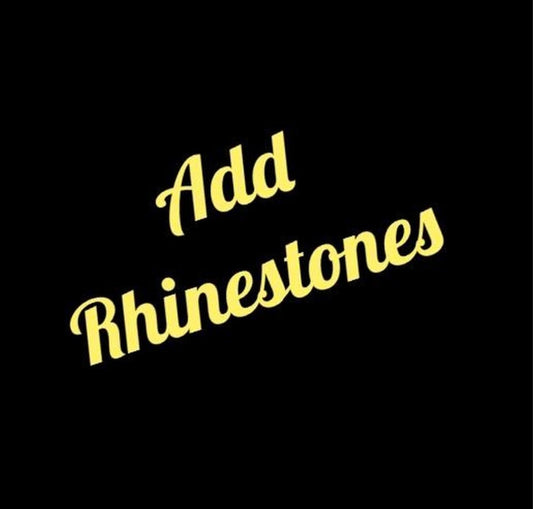 Add rhinestones